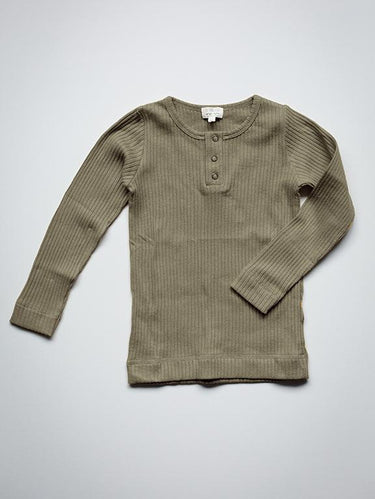 The Simple Folk Ribbed Top, Sage